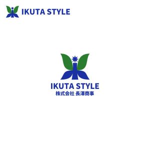 HogsHead (HogsHead)さんの不動産会社「長澤商事」×「IKUTA STYLE」のロゴへの提案