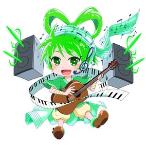 村上智也 (studio_petoka)さんのライブイベント【音歌楽座】のキャラクター【音優羽（オトハ）】デザイン制作への提案