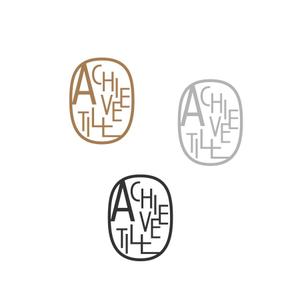 Fumiduki Design (fumiduki07)さんの美容室「achieve till」のロゴ制作依頼＋記念エコバッグロゴ制作依頼への提案