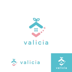 KR-design (kR-design)さんの注文住宅会社商品の「valicia」（ヴァリシア）のロゴ（商標登録なし）への提案