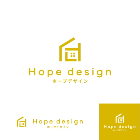 KR-design (kR-design)さんの不動産管理会社　ホープデザイン　のロゴへの提案