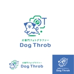 KR-design (kR-design)さんの犬専門フォトグラファー「Dog Throb」 会社ロゴへの提案