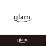 KR-design (kR-design)さんの美容室「glam」のロゴへの提案