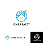 KR-design (kR-design)さんの商業用不動産ITサービス「ONE REALTY」のロゴへの提案