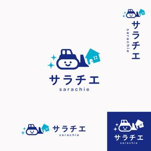 KR-design (kR-design)さんの個人向け解体事業のブランド「サラチエ」のロゴ制作への提案