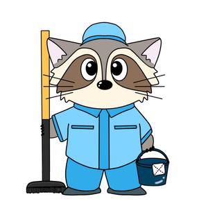 ききねこ (moeeeee0529)さんの一軒家の外壁洗浄サービス「外壁洗浄中」のキャラクターデザインへの提案