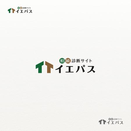 Moonnn (Moonnn)さんの相続診断サイト「イエパス」のロゴへの提案