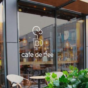 浅田明宏 (Aki3)さんのカフェ「cafe de tree」のロゴへの提案