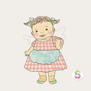 risa_Design (point607_mio)さんの法人のイメージキャラクター（医療的ケアのある女の子）への提案