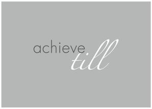 Emi_design (EMI_de)さんの美容室「achieve till」のロゴ制作依頼＋記念エコバッグロゴ制作依頼への提案