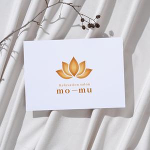 WEBデザイナー│まり (syokuiku)さんのマッサージ（リラクゼーションサロン）「ｍｏ-ｍｕ」のロゴへの提案