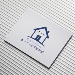WEBデザイナー│まり (syokuiku)さんのデザインリフォーム専門店「ホーミックリビング」のキャラクターを入れたロゴの製作依頼への提案