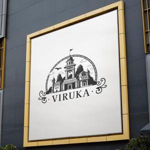WEBデザイナー│まり (syokuiku)さんの新店舗スナック『VIRUKA』のロゴへの提案