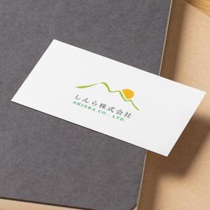 WEBデザイナー│まり (syokuiku)さんの企業ロゴのデザイン「しんら株式会社」への提案