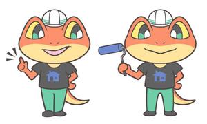 なな・いろは (nanairo_700)さんの設備屋の家守テックという屋号のキャラへの提案