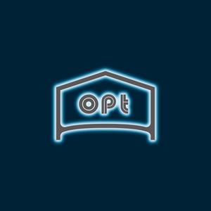 eji (eji-logo)さんのシンプル＆高品質なビジネス仕様の滞在施設「Opt」のロゴ（看板）への提案