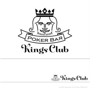 Shirato (shirato_design)さんのポーカーバー「Kings Club」のロゴへの提案