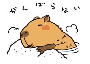 Y-art (y-art)さんの少しネガティブなセリフを吐く動物のイラストの面白いTシャツへの提案