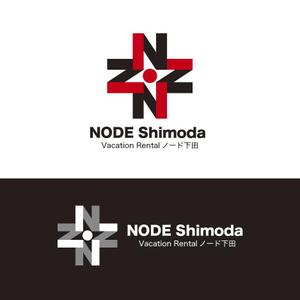 From_Three (From_Three)さんのアパートの一室を使った民泊施設「NODE Shimoda（ノード下田）」のロゴへの提案