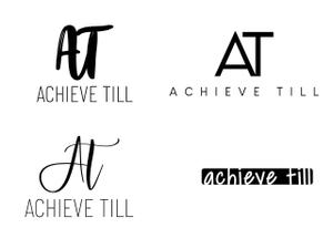 フクロウワークス (ls2900)さんの美容室「achieve till」のロゴ制作依頼＋記念エコバッグロゴ制作依頼への提案