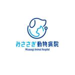 U-Desigh. (ukia)さんの山科区「みささぎ動物病院」のロゴへの提案