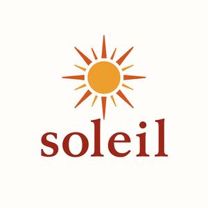 HiBi（ひび） (hibi_meguru)さんの美術品等を扱う店舗・ネット販売会社「㈱soleil」（ソレイユ　意味：太陽）のロゴデザインです。への提案