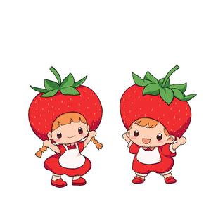 ちょこみ (chocomi_)さんのイチゴ農場「ヨッシャァ駒ヶ根」のマスコットキャラクターへの提案