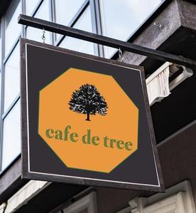 Joy Nomad (JoyNomad-624)さんのカフェ「cafe de tree」のロゴへの提案
