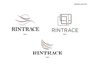 kthreenine (kthreenine)さんのヘアサロン「Rintrace」のロゴへの提案