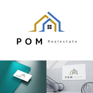 TOO (YUKITOO)さんの不動産会社『POM』のロゴ作成への提案