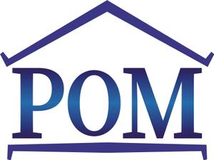 naru-kawa (wasabi-888)さんの不動産会社『POM』のロゴ作成への提案