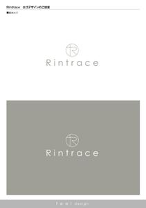 feel design (yohei1026)さんのヘアサロン「Rintrace」のロゴへの提案
