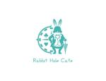 アニマルファンタジー (GlassRiders)さんの新規オープン予定のカフェ「Rabbit Hole Cafe（ラビットホールカフェ）」のロゴデザインへの提案
