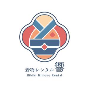 おくのこdesign (okunoko_design)さんのKIMONO RENTAL HIBIKIのロゴ制作への提案