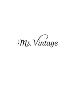 湧き出るおうどん (YammYamm)さんの中古ラグジュアリーブランドショップ「Ms.Vintage」のロゴ制作への提案