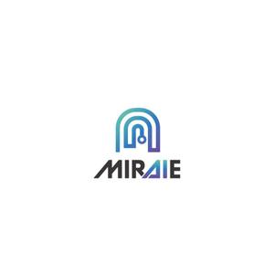 ムーヴ (design-move)さんの未来教育株式会社の企業ロゴ。「MIRAIE」　をブランドロゴとし、その文字の中のＡＩを色変化への提案