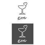 亜アあ製作所 (ax3factory)さんのラウンジ　em(エム）のロゴ作成依頼です。への提案