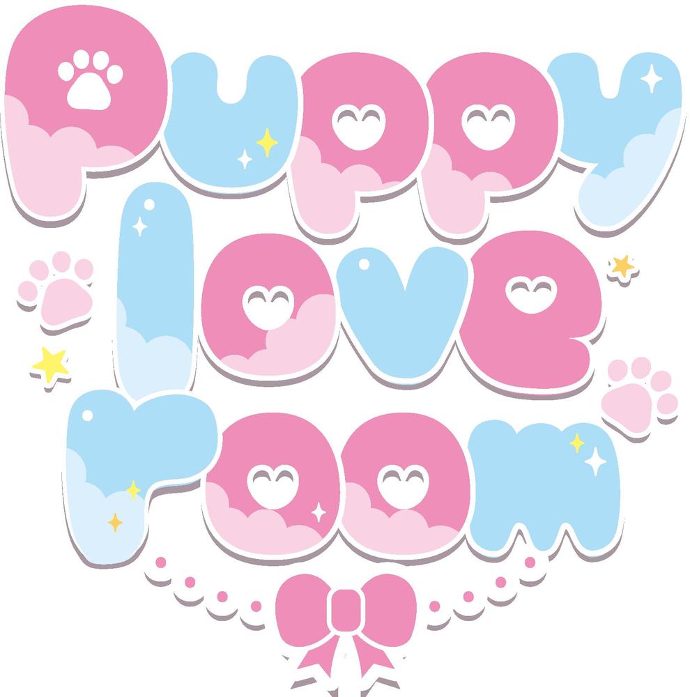 コンカフェ「puppy Iove room」のロゴ