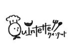 momo_design (momo__design)さんのフレンチベースの洋食屋「クインテット」のロゴへの提案
