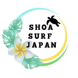 -音- (oto_fish)さんのサーフショップ、ハワイアン雑貨販売店のロゴ【SHOA SURF JAPAN】への提案
