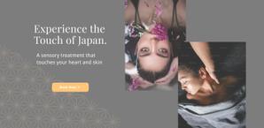 よしみ (yoyo_design)さんのビバリーヒルズ(カリフォルニア)でのジャパニーズヘッドスパ「エン/EN」のLP/予約サイトデザインへの提案