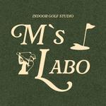 くらげさん (yu_71wa)さんのゴルフレッスンスタジオ(インドア)「M's Labo」のロゴへの提案