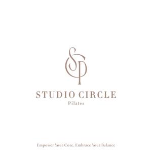 KUZE DESIGN STUDIO (KUZE_STUDIO)さんのピラティススタジオ「STUDIO CIRCLE」のワード＋シンボルロゴへの提案