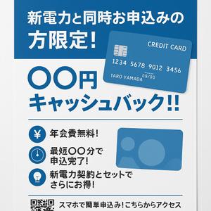 石川裕右 (ishikawa-sumairu-)さんのクレジットカード販促チラシへの提案