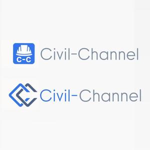 牧嶋航 (Mac2929)さんの土木建設技術者向けオンライン学習サービス「Civil-Channel（シビルチャンネル）」のロゴへの提案