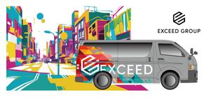 HORIHUKAI DESIGN (HORIHUKAI)さんの住宅会社「EXCEED」の社用車カーラッピングデザイン募集（ハイエース・プロボックス）への提案