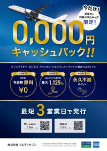komori-h (komori-h)さんのクレジットカード販促チラシへの提案