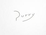 aru_ (notely)さんの夜でも気軽にごはんとスイーツが楽しめるノンアル夜カフェ「Purry」(パリー)の店舗ロゴへの提案