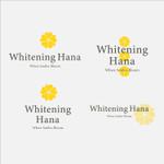 studio rin/rin (rinlabo0925)さんのセルフホワイトニングサロン「Whitening Hana」のロゴマークへの提案