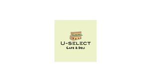 tomo4946_designer (tom4946)さんのカフェ「U-SELECT CAFE & DELI」のロゴとロゴイラストマークへの提案